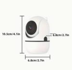 Petco SmartGuard 360° PTZ Security Camera + Wall Mount Gift