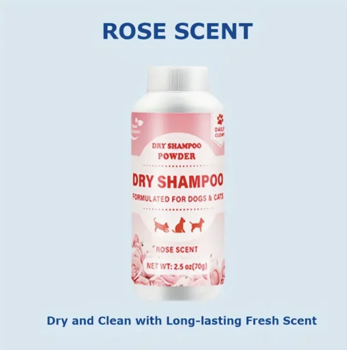 Dry Shampoo (ROSE) Cat/Dog